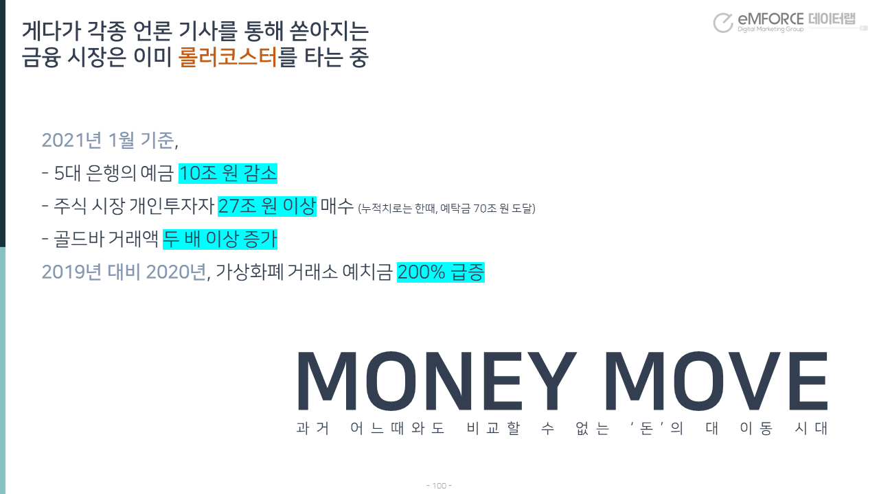 돈의 대이동 - money move